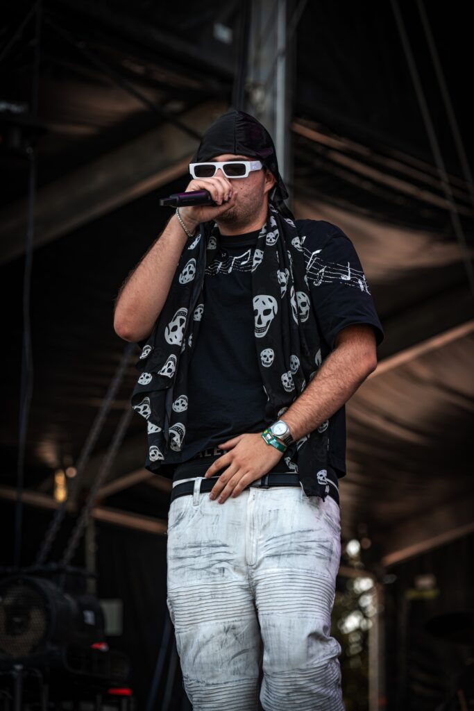 Rapper on Stage